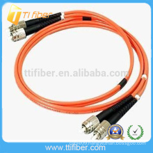 High Quality 3m Insertion loss FC-FC 62.5/125um Duplex MM duplex Fiber Optic Jumper Cord